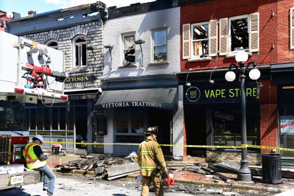 Commercial Fire Restoration in Monroe Township